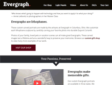 Tablet Screenshot of evergraphs.com